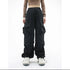 Parachute Cargo Drawstring Low Waist Pants